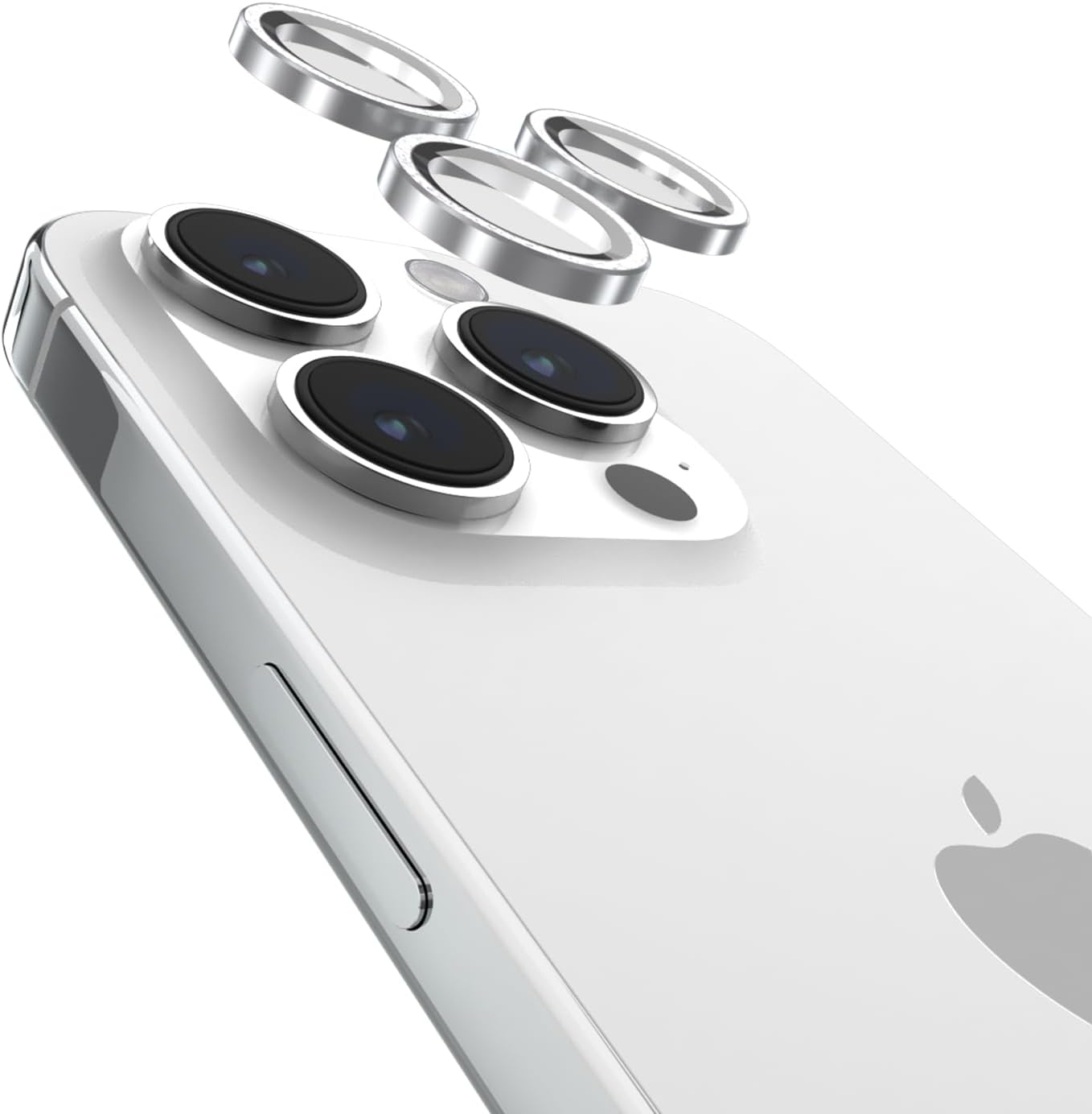 Case-Mate Aluminum Ring Camera Lens Protector iPhone 15 Pro & 15 Pro Max - Twinkle