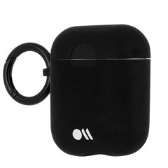 Case-Mate AirPods Case with Ring Clip & Neckstrap for AirPods 1st & 2nd Gen - Black