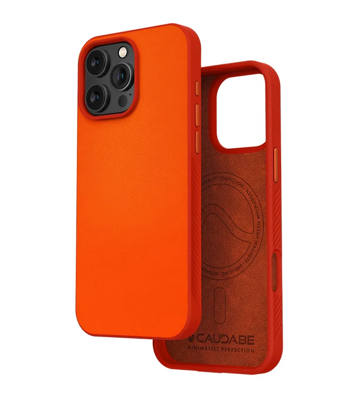 Caudabe Paragon (PRE ORDER) Slim ShockLite Case & MagSafe iPhone 16 Pro 6.3 - Ember