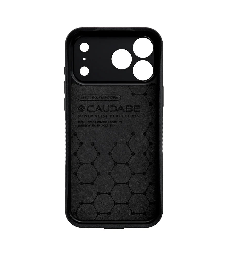 Caudabe Paragon PRECISE Case MagSafe iPhone 17 Pro Max 6.9 - Midnight