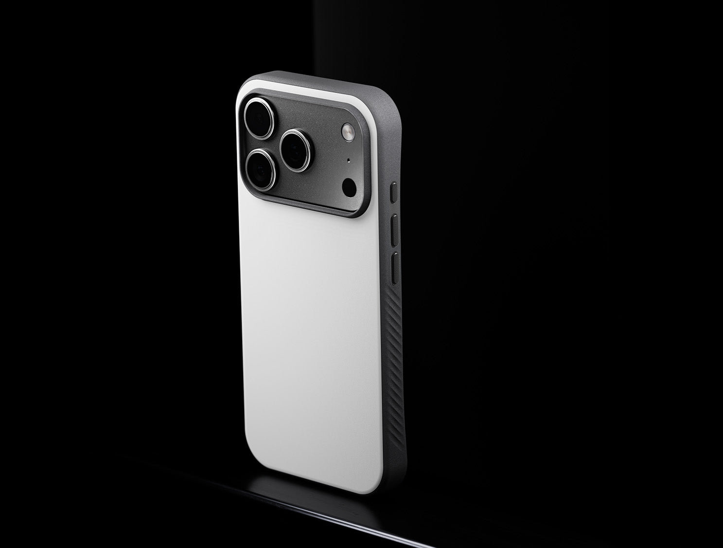 Caudabe Paragon OPEN Case MagSafe iPhone 17 Pro Max 6.9 - Moonstone White