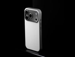 Caudabe Paragon OPEN Case MagSafe iPhone 17 Pro Max 6.9 - Moonstone White