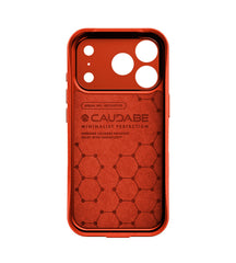 Caudabe Paragon PRECISE Case MagSafe iPhone 17 Pro 6.3 - Ember Orange