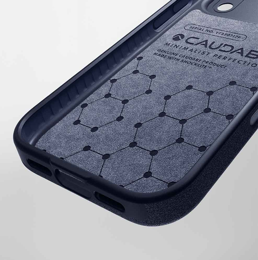 Caudabe Sheath Case MagSafe iPhone 17 standard - Blue