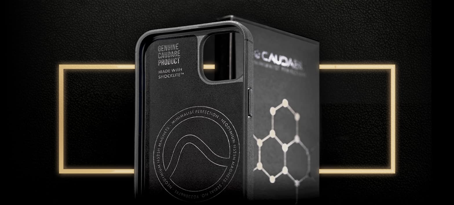 Caudabe Sheath Slim Protective Case with MagSafe iPhone 15 Plus / 14 Plus 6.7 - Black