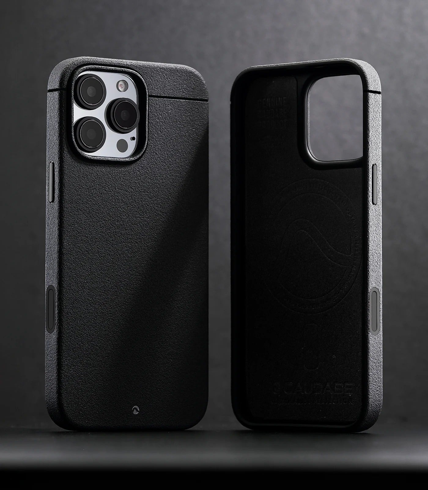Caudabe Sheath Case MagSafe iPhone 16 Pro Max Camera Control - Black