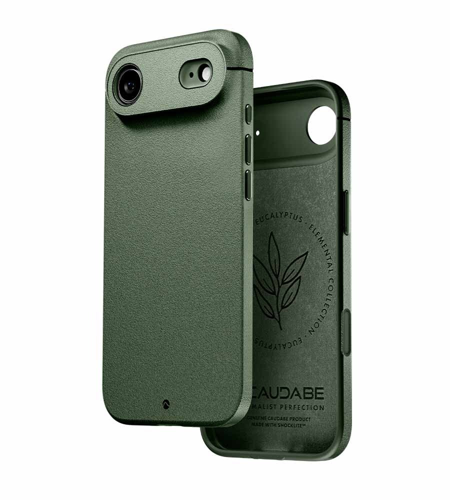 Caudabe Sheath Slim Protective Case MagSafe iPhone 17 Air 6.5 - Eucalyptus Green