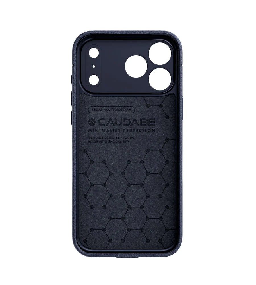 Caudabe Sheath Precise Case MagSafe iPhone 17 Pro Max 6.9 - Blue
