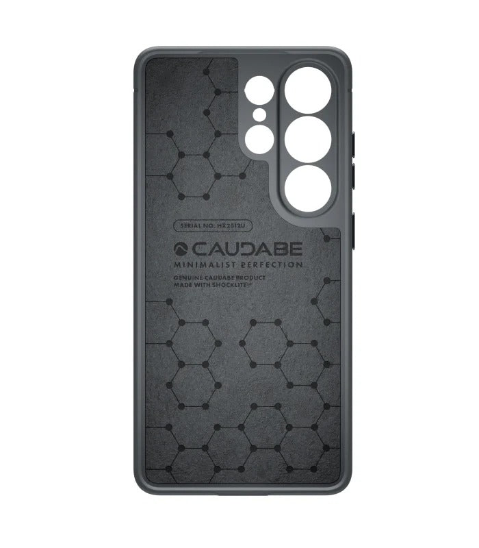 Caudabe Sheath Case with Magnets for Samsung Galaxy S26 Ultra - Grey
