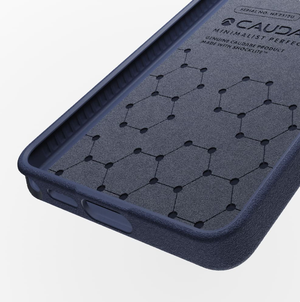 Caudabe Sheath Case with Magnets for Samsung Galaxy S26 Ultra - Celestial Blue