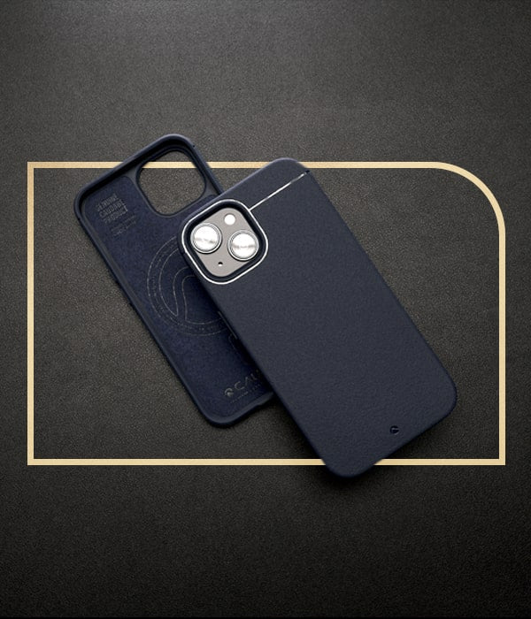 Caudabe Sheath Slim Protective Case with MagSafe iPhone 15 Plus / 14 Plus 6.7 - Celestial Blue