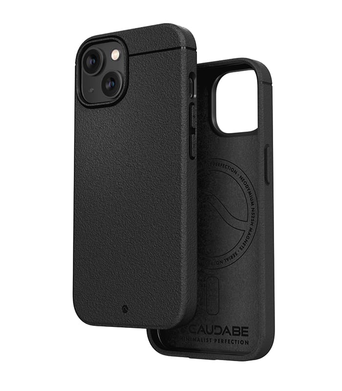 Caudabe Sheath Slim Protective Case MagSafe iPhone 15 Standard 6.1 - Black
