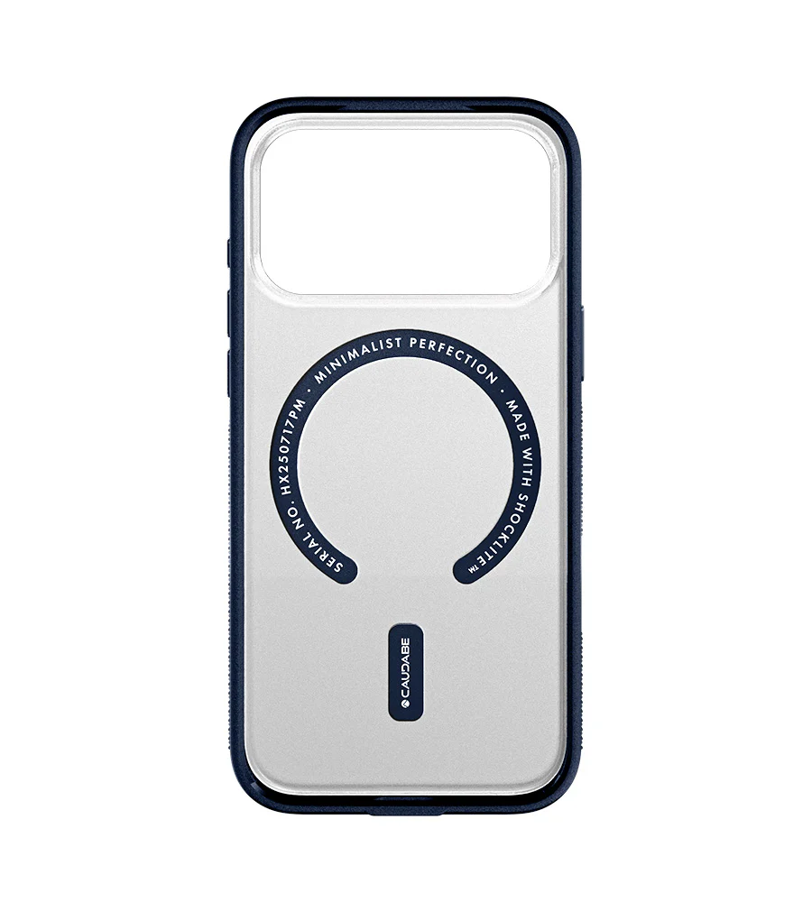 Caudabe Synthesis Slim Protective Case MagSafe iPhone 17 Pro Max 6.9 - Abbys Blue