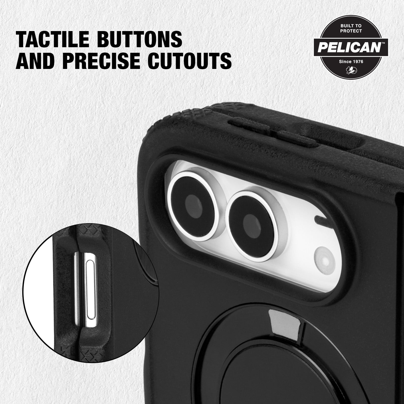 Pelican Protector MagSafe Case for iPhone Duo - Black