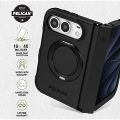 Pelican Protector MagSafe Case for iPhone Duo - Black