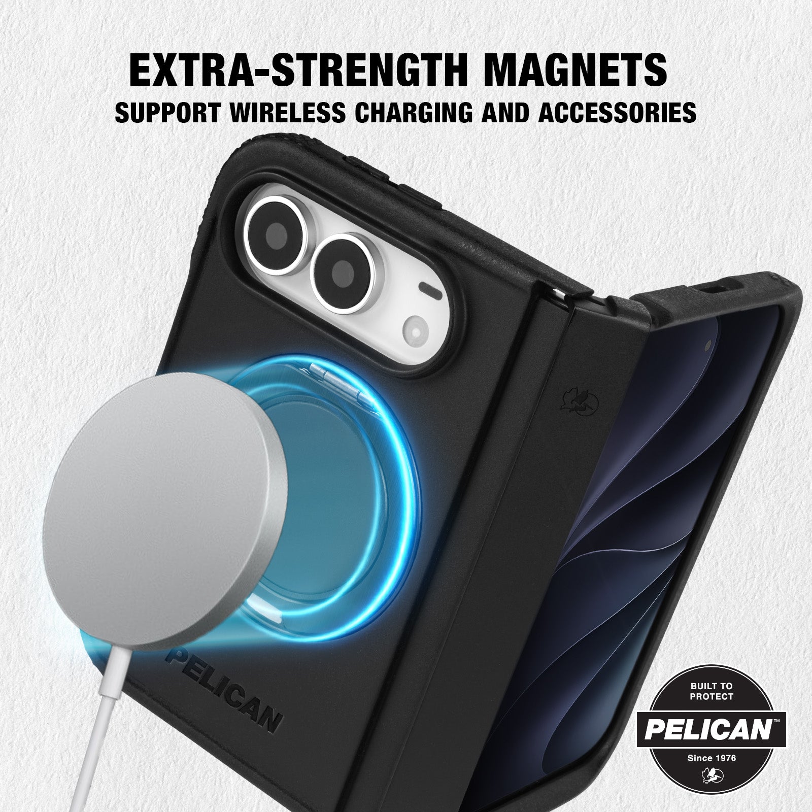 Pelican Protector MagSafe Case for iPhone Duo - Black