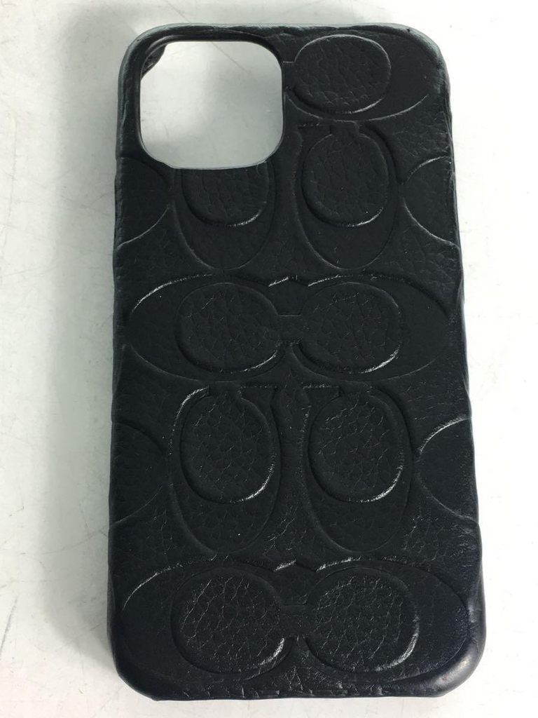 Coach Protective Leather Case iPhone 13 Mini Black