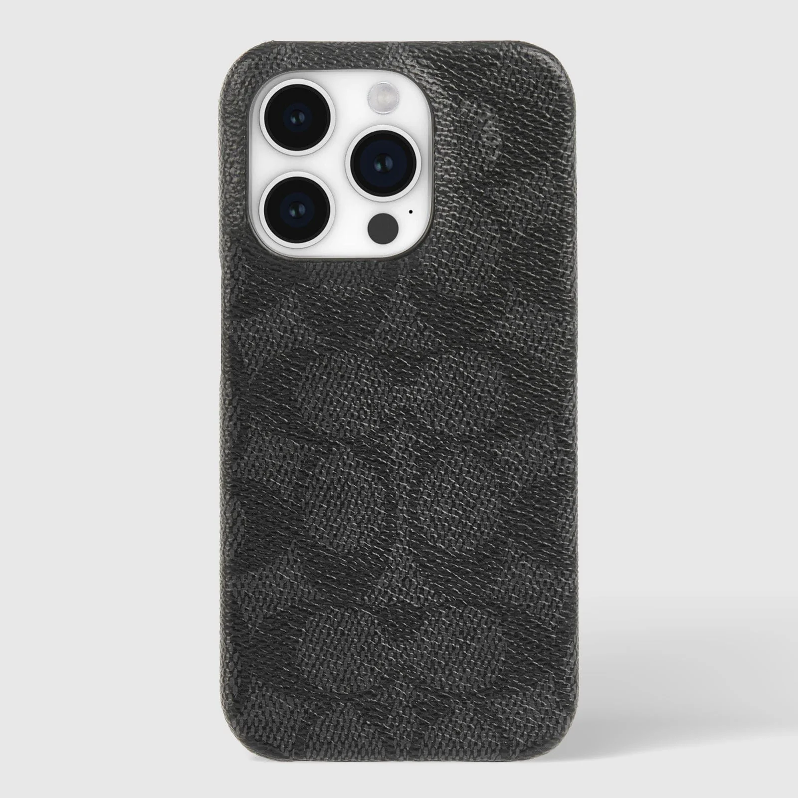 Coach Slim Case Signature for iPhone 15 Pro Charcoal