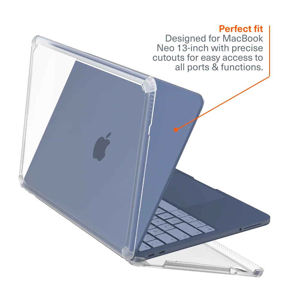 Cygnett ClearShield  Tough Protective Clear Case For MacBook Neo
