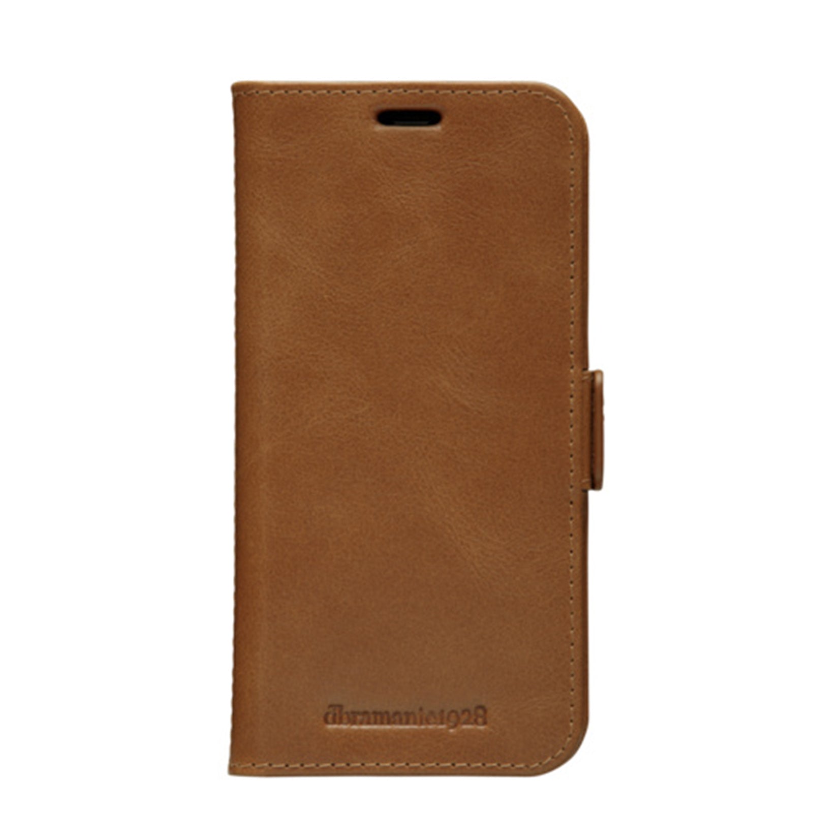 Dbramante1928 Copenhagen Slim Leather Folio Case iPhone 12 / 12 Pro Tan with FREE SCREEN GUARD