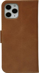 Dbramante1928 Copenhagen Slim Leather Folio Case iPhone 12 / 12 Pro Tan with FREE SCREEN GUARD