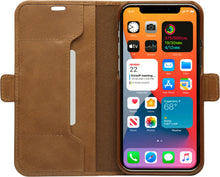 Load image into Gallery viewer, Dbramante1928 Copenhagen Slim Leather Folio Case iPhone 12 / 12 Pro - Tan