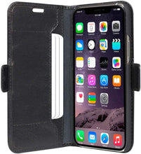 Load image into Gallery viewer, Dbramante1928 Copenhagen Slim Leather Folio Case iPhone 11 Pro - Black