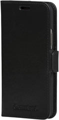 BUNDLE - Dbramante1928 Copenhagen Slim Wallet Case Black & Otterbox Amplify Screen Guard for iPhone 11 Pro