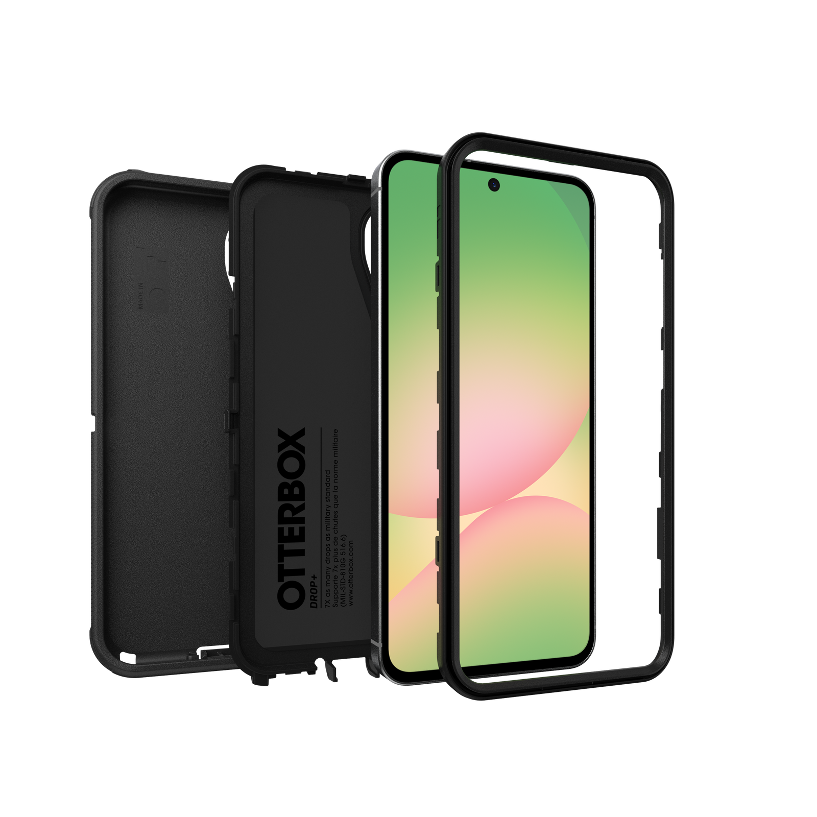 Otterbox Defender Case for Samsung A56 Drop Protect Case - Black