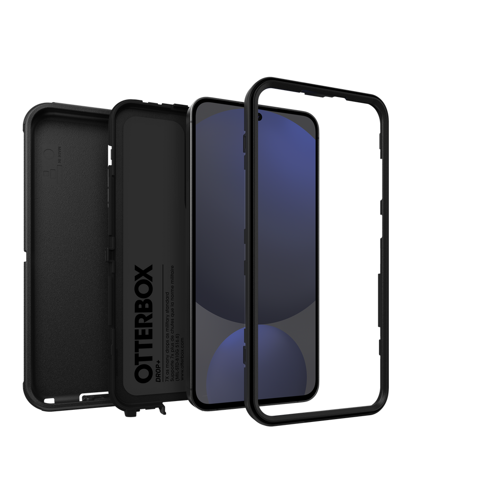 Otterbox Defender Case Samsung S24 FE 5G 6.7 inch (NO HOLSTER) - Black