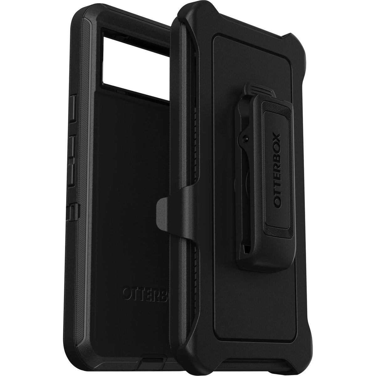 Otterbox Defender Tough Case for Pixel 8 Standard 6.2 inch & Belt Clip - Black