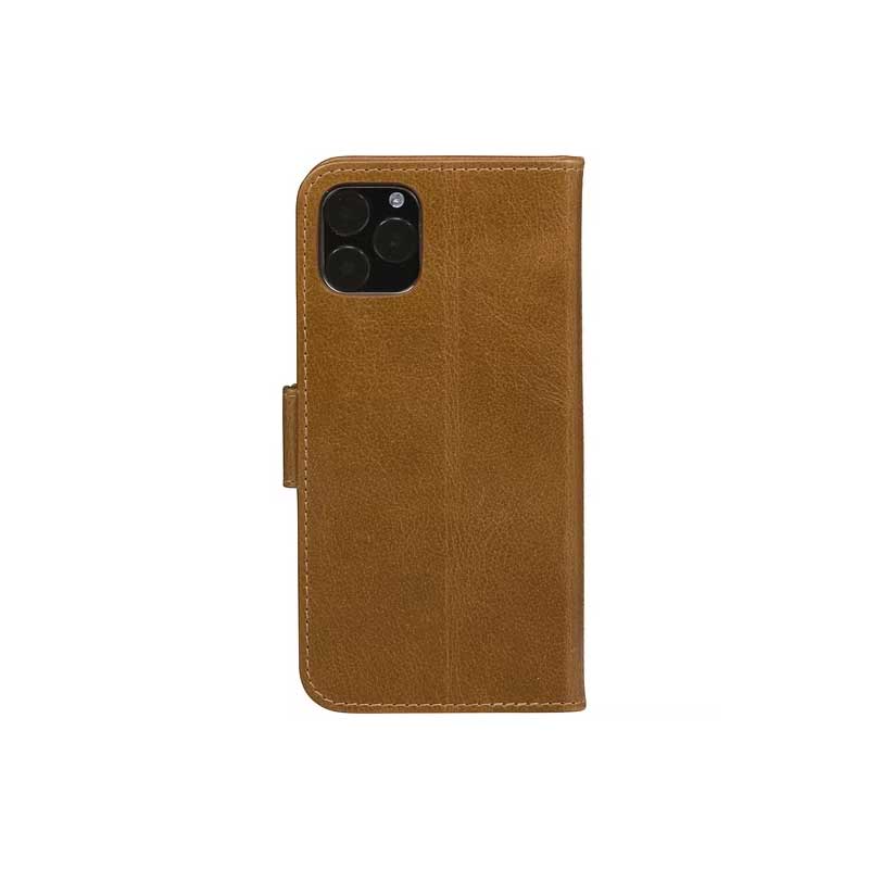 Dbramante1928 Copenhagen Plus Leather Folio Case iPhone 11 Pro / X / XS - Tan (BONUS Screen Protector!!)