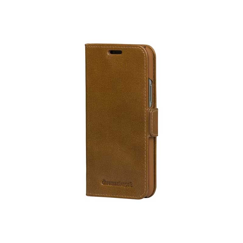 Dbramante1928 Copenhagen Plus Leather Folio Case iPhone 11 Pro / X / XS - Tan (BONUS Screen Protector!!)