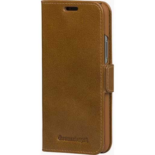 Dbramante1928 Copenhagen Slim Leather Folio Case iPhone 12 Pro Max - Tan