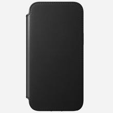 Load image into Gallery viewer, Nomad Rugged Folio Case w/ Horween Leather For iPhone 12 Pro Max - BLACK - Mac Addict