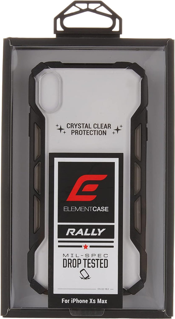 Element Rally Rugged Case for iPhone XsMax - Clear Black