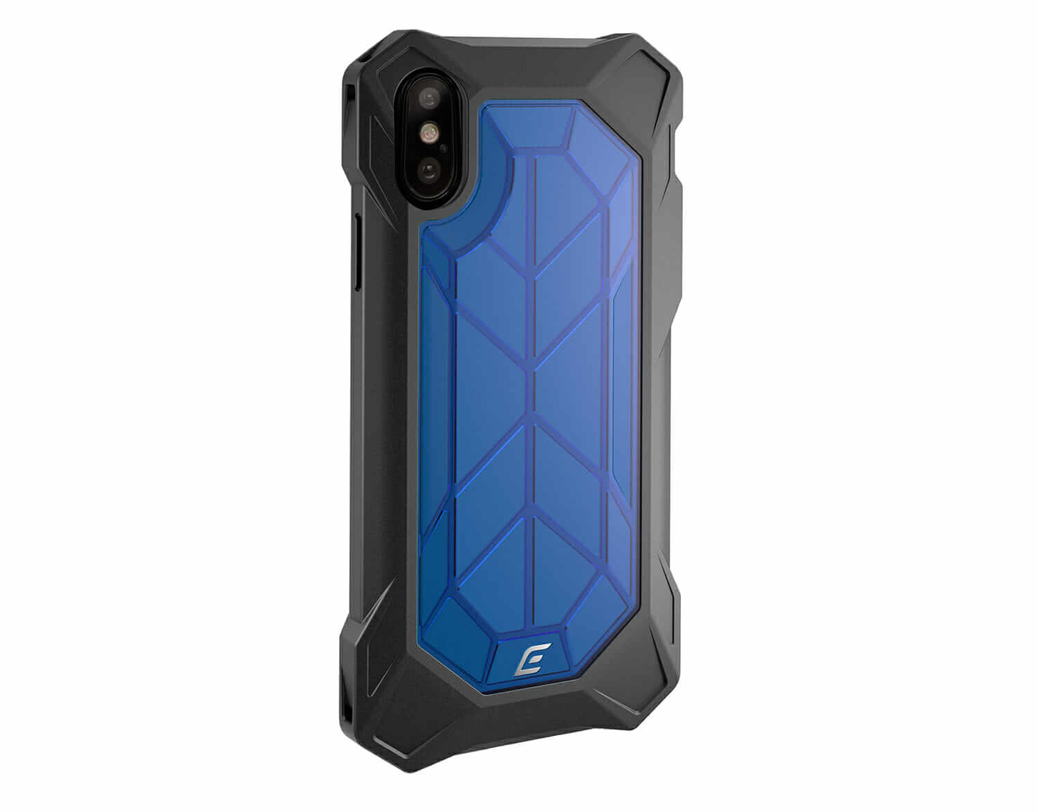 Element Case Element Case Rev Tough case for iPhone X / Xs - Blue Black (BONUS Scre ...