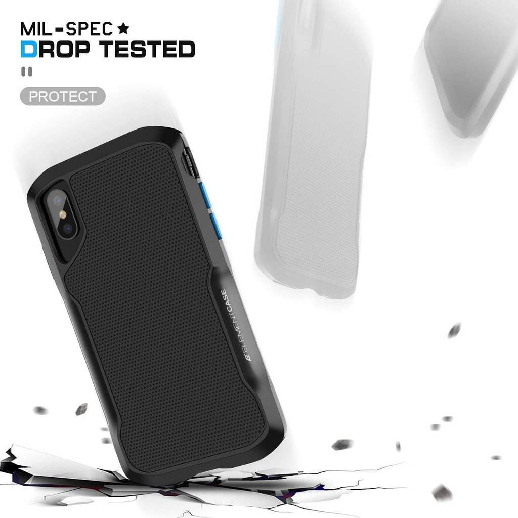 Element Shadow Rugged Case for iPhone XsMax - Black