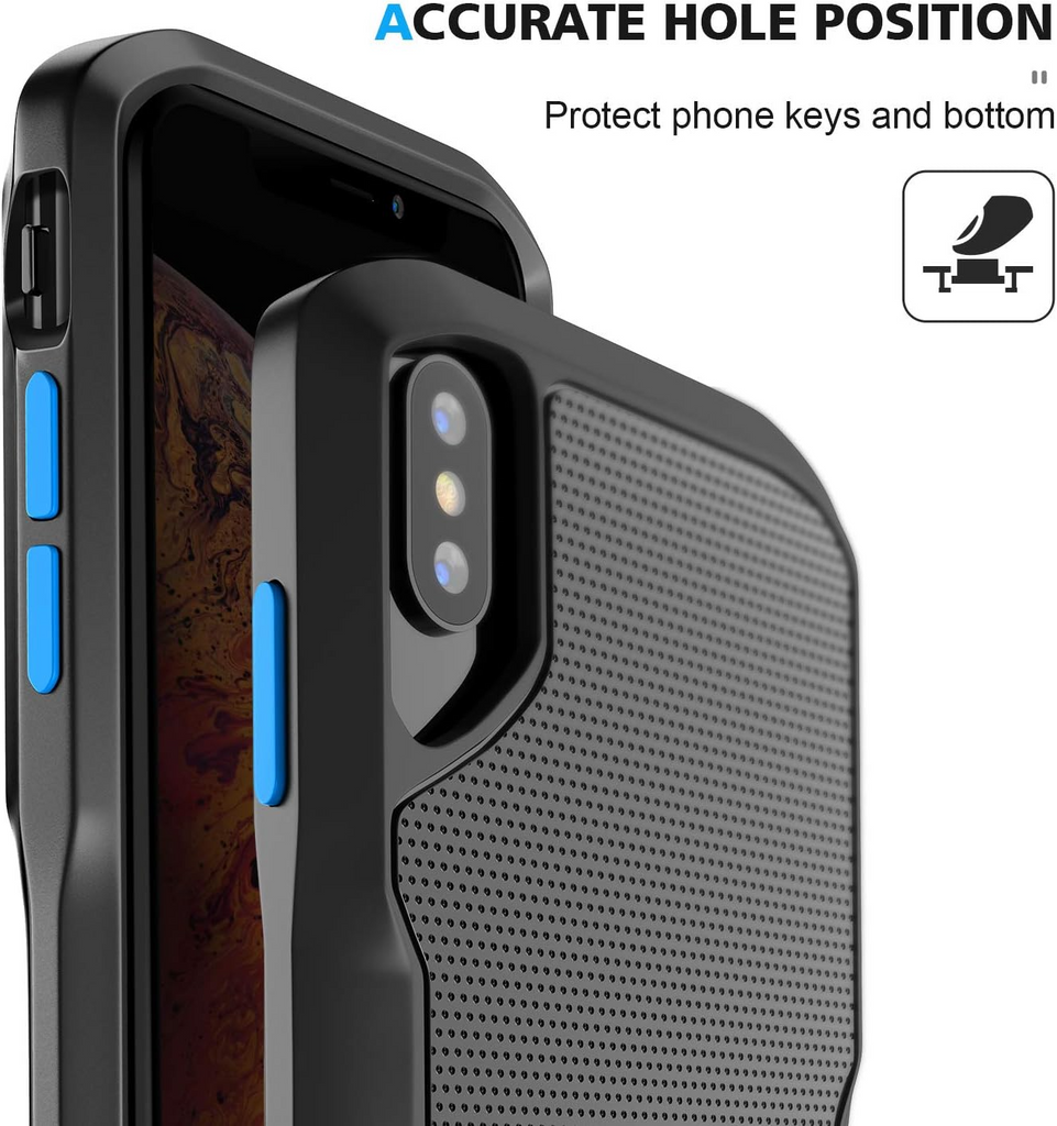 Element Shadow Rugged Case for iPhone XsMax - Black