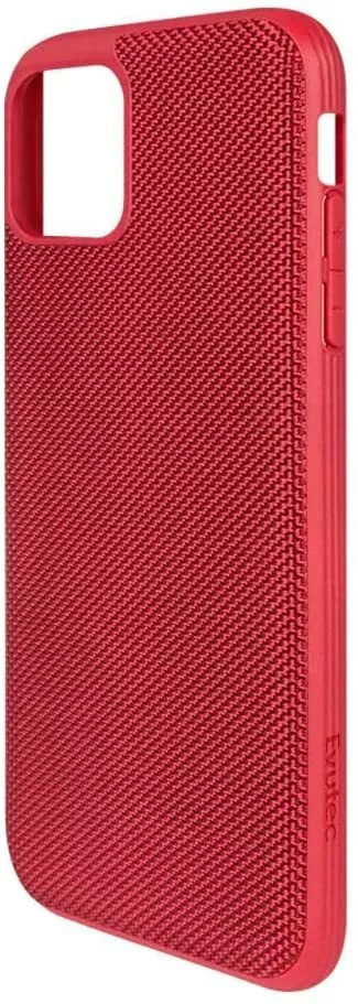 Evutec Aergo Case with Car Vent Mount for iPhone 11 Pro - Ballistic Nylon Red (BONUS Screen Protector!!)