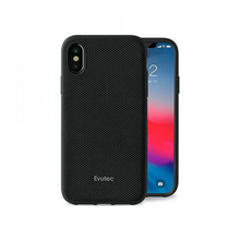 Load image into Gallery viewer, Evutec Aergo Case with Car Vent Mount for iPhone Xs Max - Ballistic Nylon Black