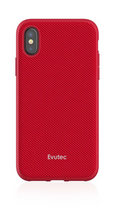 Load image into Gallery viewer, Evutec Aergo Case with Car Vent Mount for iPhone Xs Max - Ballistic Nylon Red