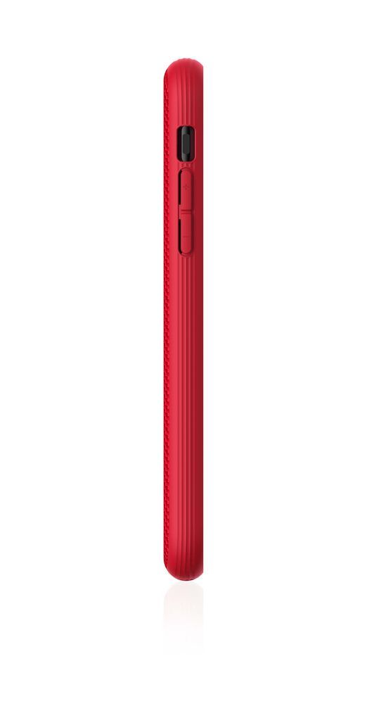 Evutec Aergo Case with Car Vent Mount for iPhone Xs Max - Ballistic Nylon Red