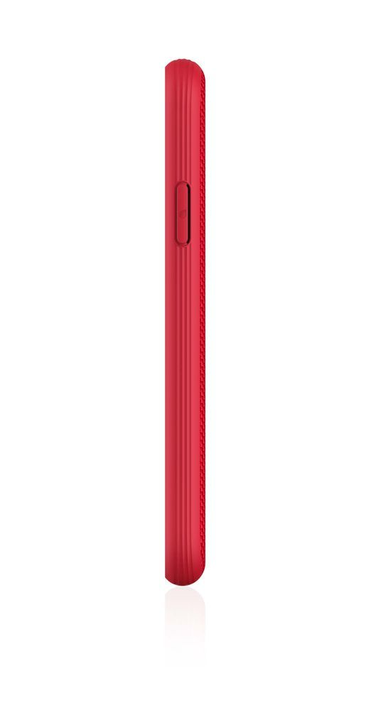 Evutec Aergo Case with Car Vent Mount for iPhone Xs Max - Ballistic Nylon Red