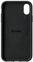 Load image into Gallery viewer, Evutec Aergo Case with Car Vent Mount for iPhone Xs Max - Ballistic Nylon Black