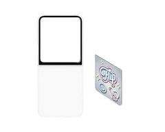Samsung Original Flipsuit Case for Samsung Galaxy Z Flip 6 / Flip 7 FE - Clear