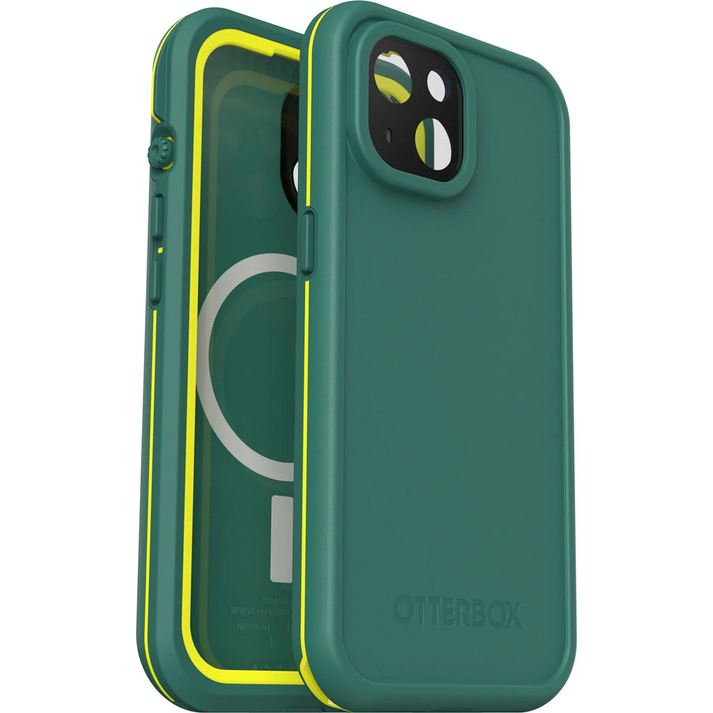 Otterbox (Lifeproof) FRE MagSafe Waterproof Case for iPhone 15 - Pine Green