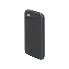 Goobay Portable Powerbank 10K mAh LED USB-A QC/USB-C PD - Black