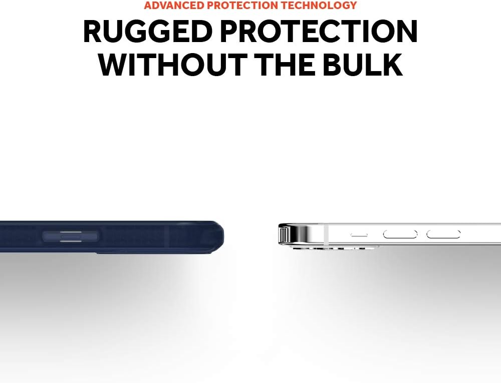 Griffin Survivor Clear Case for iPhone 12 / 12 Pro 6.1 inch - Navy