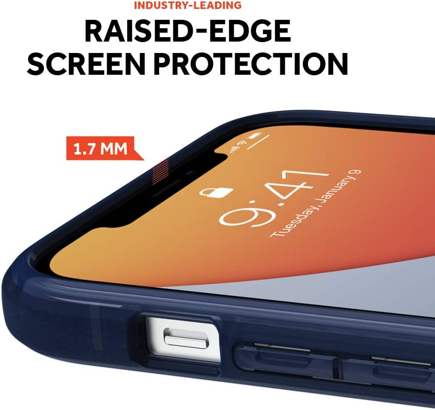 Griffin Survivor Clear Case for iPhone 12 / 12 Pro 6.1 inch - Navy